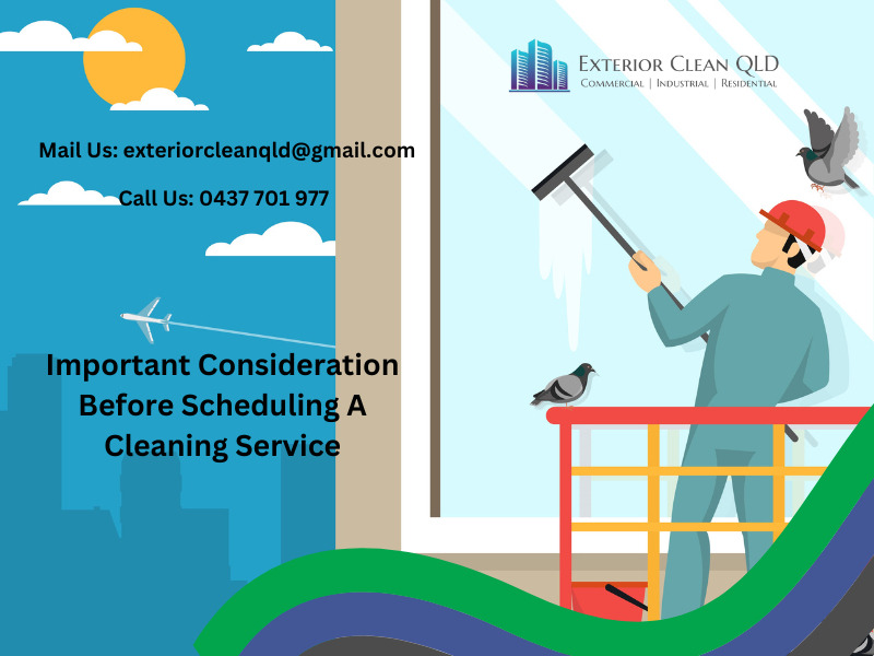 Important Consideration Before Scheduling A Cleaning Service